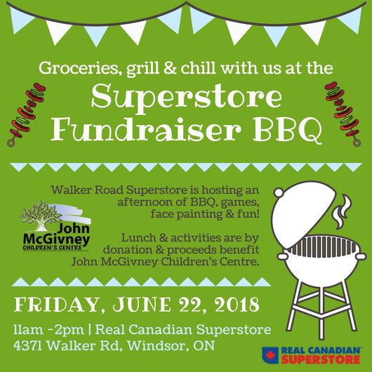 John McGivney Children's Centre Events BBQ at Walker Rd. Superstore